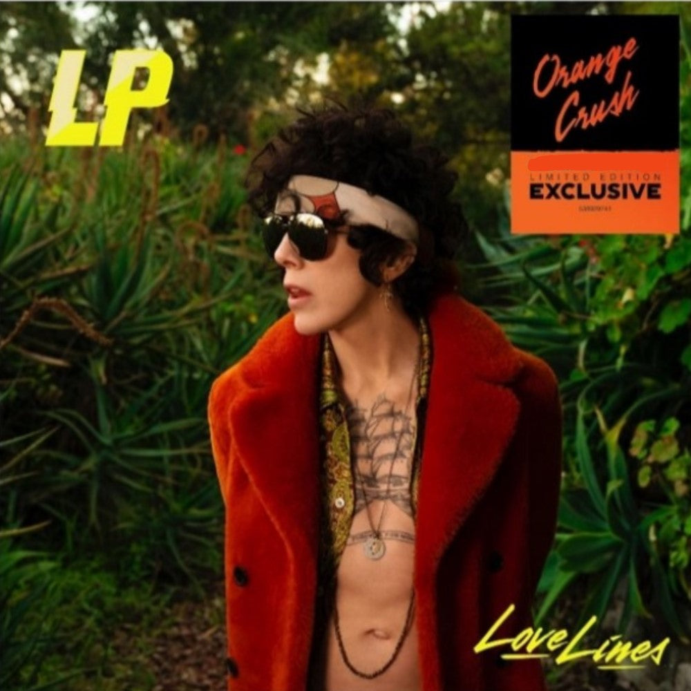 LP - Love Lines Exclusive Orange Crush Color Vinyl LP Limited Edition #500 Copies