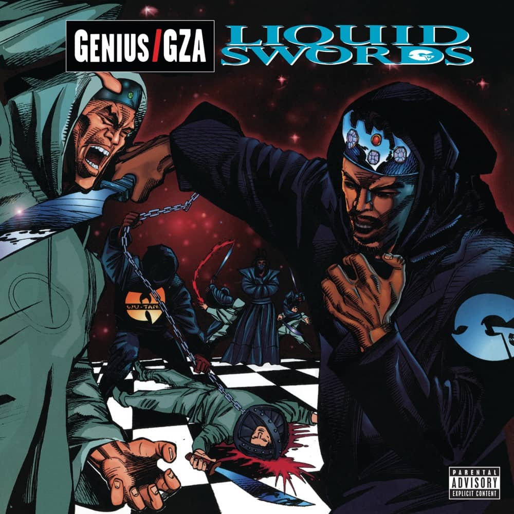GZA - Liquid Swords Exclusive Limited Clear Color Vinyl 2x LP