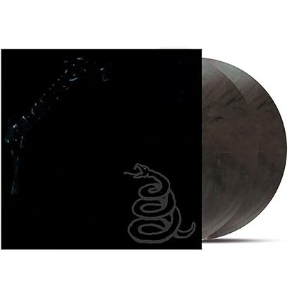 Metallica-Metallica - Exclusive Limited Edition Black Marble Colored Vinyl LP