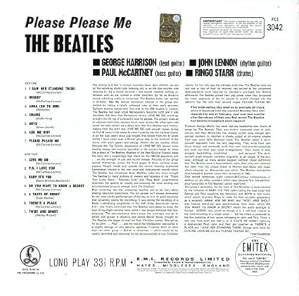 The Beatles-Please Please Me Vinyl LP