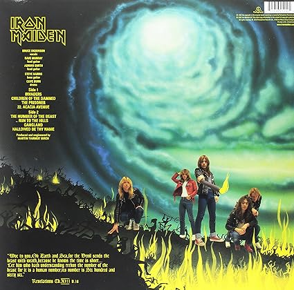 Iron Maiden-The Number of the Beast Vinyl LP