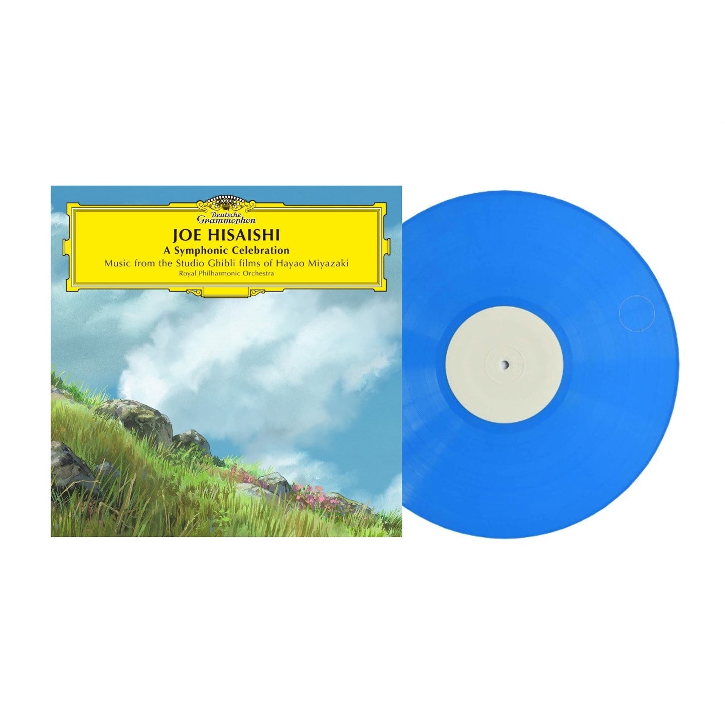 Joe Hisaishi - A Symphonic Celebration (Music From The Studio Ghibli Films Of Hayao Miyazaki) Exclusive Limited Edition Blue Color Vinyl LP Record