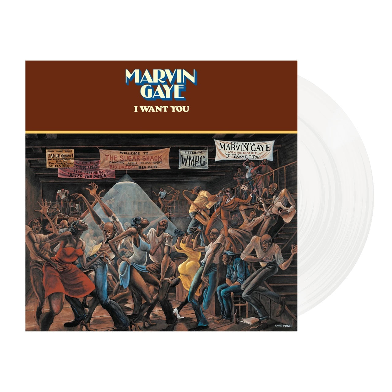 Marvin Gaye - I Want You Limited Edition Exclusive White Color Vinyl LP Record