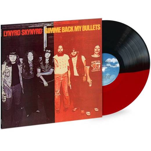 Lynyrd Skynyrd - Gimme Back My Bullets Exclusive Limited Edition Split Red & Black Color Vinyl [LP_Record]