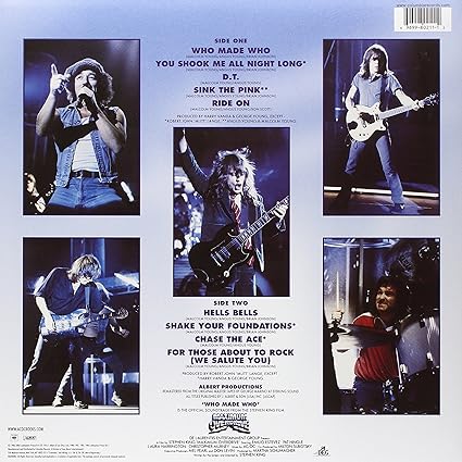 AC/DC-Who Made Who 180 grams Vinyl LP