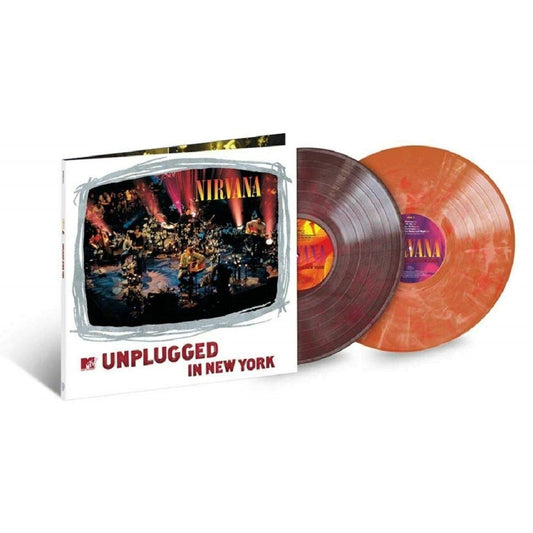 Nirvana - MTV Unplugged In New York Exclusive Purple and Orange Colored 2x LP Vinyl