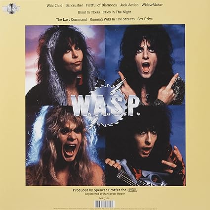 W.A.S.P.-The Last Command  Color vinyl