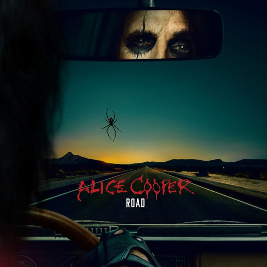 Alice Cooper - Road Exclusive Limited Edition Transparent Orange/Black Marbled Color Vinyl LP Record