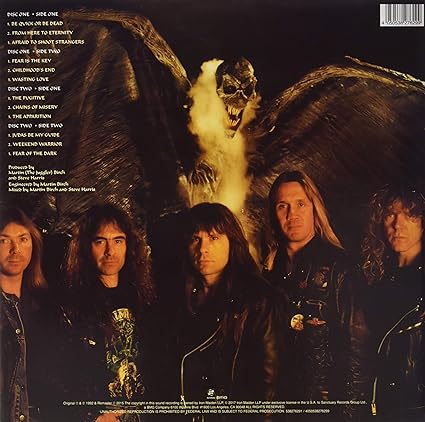 Iron Maiden-Fear of the Dark 180 grams Vinyl LP