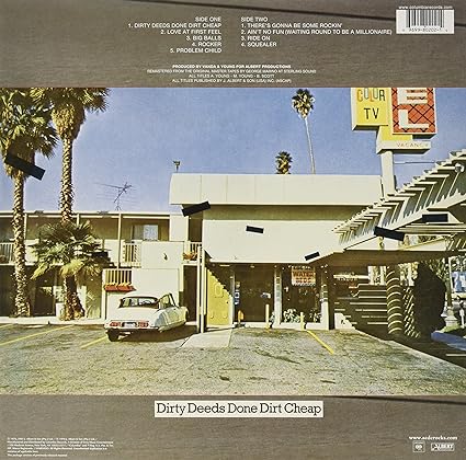 AC/DC-Dirty Deeds Done Dirt Cheap Vinyl LP