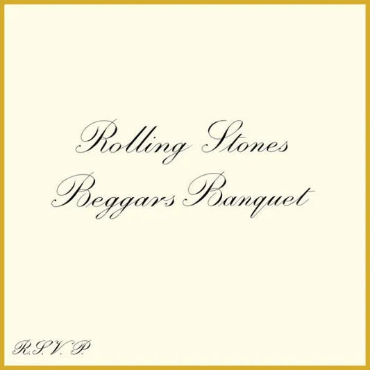 Rolling Stones - Beggars Banquet Exclusive Limited Edition Black Colored Vinyl 2x LP Record + Flexi Disc