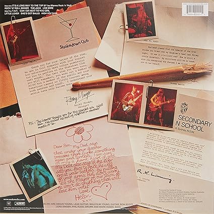 AC/DC-High Voltage 180 grams Vinyl LP