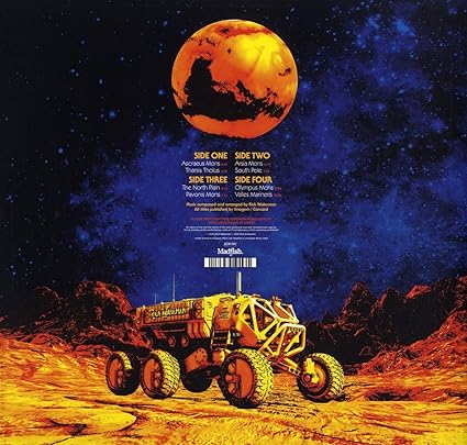 Rick Wakeman-Red Planet 140gm Vinyl LP