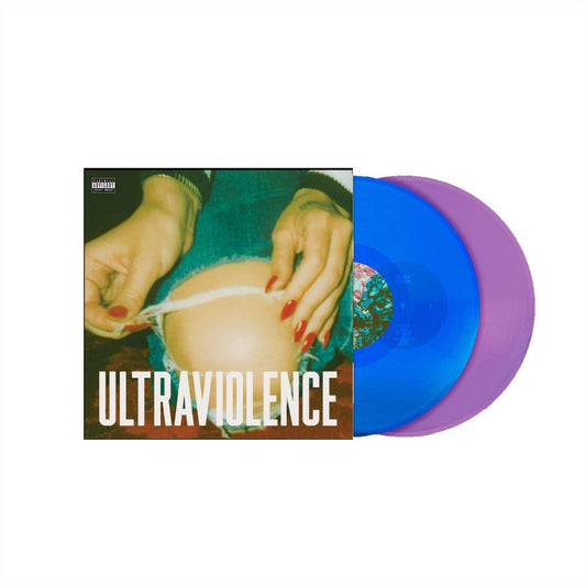 Lana Del Rey - Ultraviolence Exclusive Limited Edition Translucent Blue/Opaque Violet Color Vinyl 2x LP Record