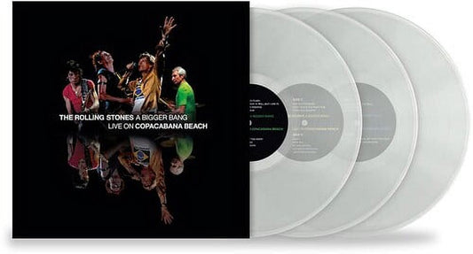 A Bigger Bang Live On Copacabana - Exclusive Limited Edition Clear Colored Vinyl LP x3