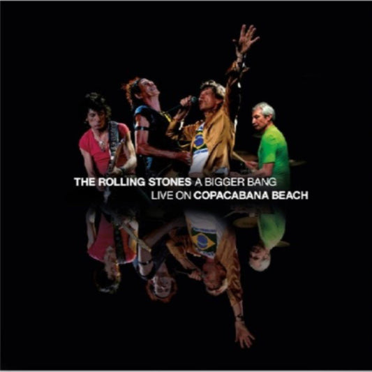 A Bigger Bang Live On Copacabana - Exclusive Limited Edition Clear Colored Vinyl LP x3