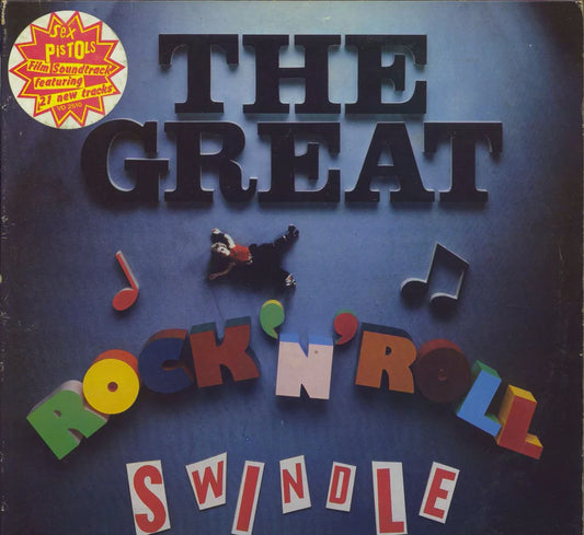 Sex Pistols The Great Rock 'N' Roll Swindle - Stickered - 2-LP vinyl set