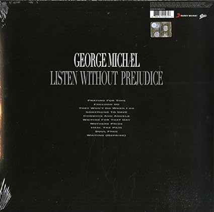 George Michael -Listen Without Prejudice Remastered Vinyl LP