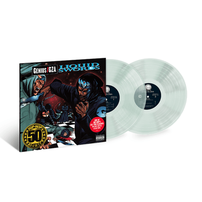 GZA - Liquid Swords Exclusive Limited Clear Color Vinyl 2x LP