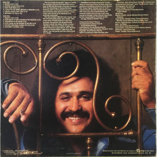 Freddy Fender-Are You Ready For Freddy Vinyl LP